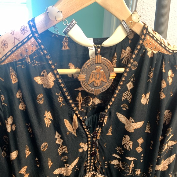 Vintage thunderbird copper necklace one of a kind - Picture 3 of 12